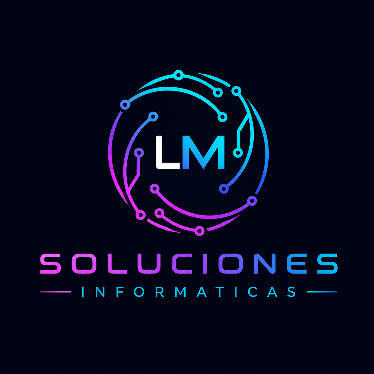 Logo de LM Soluciones Informáticas